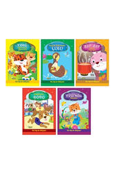 Selimer Yayınları Mini Hayvan Hikayeleri 5 Kitap Takım - 