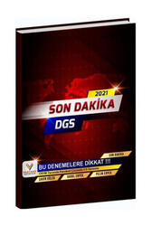Varyans Yayınları 2021 DGS Son Dakika 5 Deneme Karekod Çözümlü - 