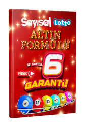 Bilge Yayıncılık Sayısal Lotto Altın Formulü 12 Sayıda 6 Garanti! - 