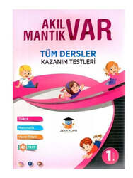 Zeka Küpü Yayınları - Zeka Küpü Yayınları 1. Sınıf Tüm Dersler Akıl Var Mantık Var Kazanım Testleri