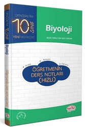 Editör Yayınevi - ​10. Sınıf Biyoloji Öğretmenin Ders Notları Editör Yayınları (Hızlı)