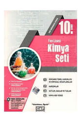 Çap Yayınları - Çap Yayınları 10. Sınıf Fen Lisesi Kimya Seti