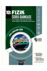 Çap Yayınları - Çap Yayınları 10. Sınıf Fizik Fen Lisesi Soru Bankası