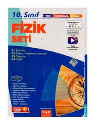 Çap Yayınları - Çap Yayınları 10.Sınıf Anadolu Lisesi Fizik Seti