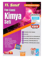 Çap Yayınları - Çap Yayınları 11. Sınıf Fen Lisesi Kimya Seti