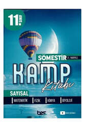 Bes Yayınları - Bes Yayınları 11. Sınıf Sayısal Sömestır 1. Dönem Kamp Kitabı 