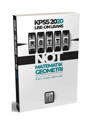 Benim Hocam Yayıncılık - Benim Hocam Yayınları 2020 KPSS Lise Ön Lisans MOTTO Matematik Geometri Ders Notları