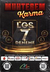 Muhteşem Yayınları - 2021 Muhteşem Karma LGS 7 li Deneme Seti - Muhteşem Yayınları