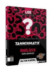 Altın Karma - Altın Karma 2022 8.Sınıf LGS İngilizce Tahminmatik Soru Bankası