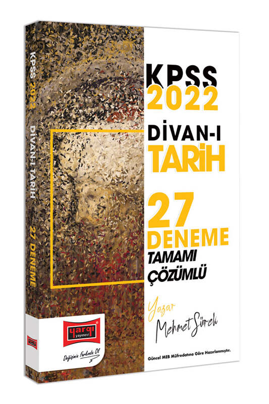 Yargı Yayınları 2022 KPSS Divan-ı Tarih Tamamı Çözümlü 27 Deneme 