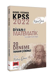 Yargı Yayınları - Yargı Yayınları 2022 KPSS Genel Yetenek Divan-ı Matematik Tamamı Çözümlü 20 Deneme
