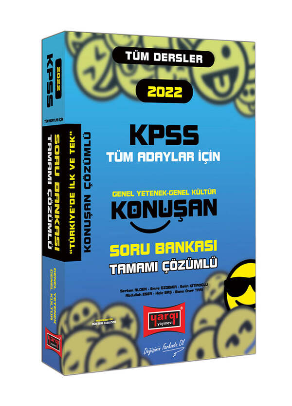 Yargı Yayınları 2022 KPSS Genel Yetenek Genel Kültür Tüm Dersler Tamamı Çözümlü Konuşan Soru Bankası