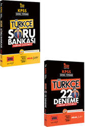 Yargı Yayınları - Yargı Yayınları 2022 KPSS Genel Yetenek Türkçe Tamamı Çözümlü Soru Bankası ve 22 Deneme Seti