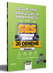 Benim Hocam Yayıncılık - 2022 LGS 8.Sınıf Din Kültürü ve Ahlak Bilgisi SES Deneme Serisi 20 Deneme Benim Hocam Yayınları