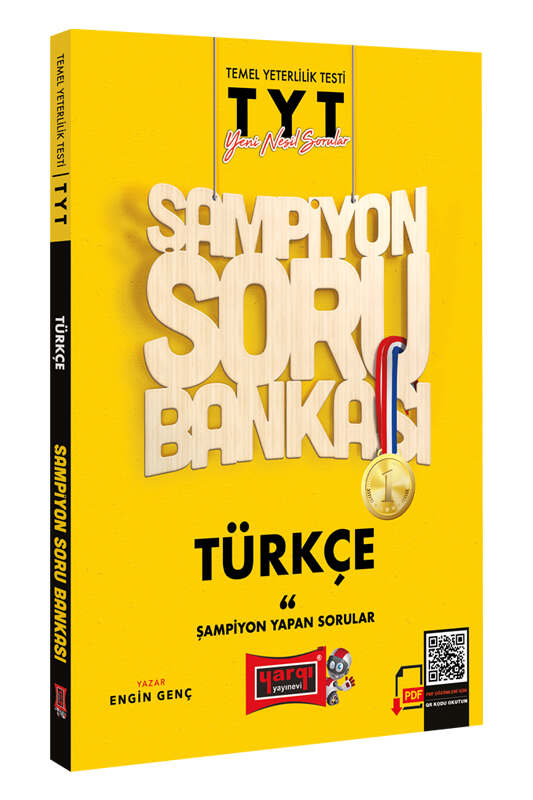 Yargı Yayınları 2022 TYT Türkçe Şampiyon Soru Bankası 