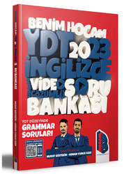 Benim Hocam Yayıncılık - Benim Hocam Yayınları 2023 YDT İngilizce Tamamı Video Çözümlü Soru Bankası