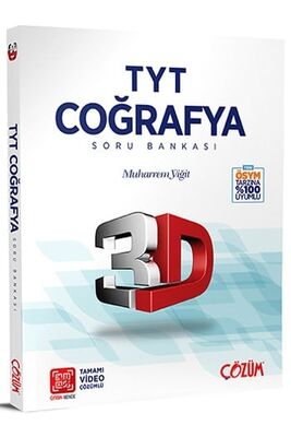 3D Yayınları TYT 3D Coğrafya Soru Bankası - 1