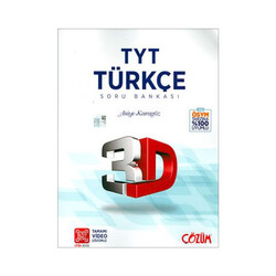 3D Yayınları TYT 3D Türkçe Soru Bankası - 3D Yayınları