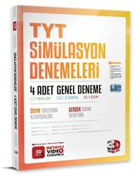 3D Yayınları - 3D Yayınları 2023 TYT 4'lü Simülasyon Genel Deneme Sınavı