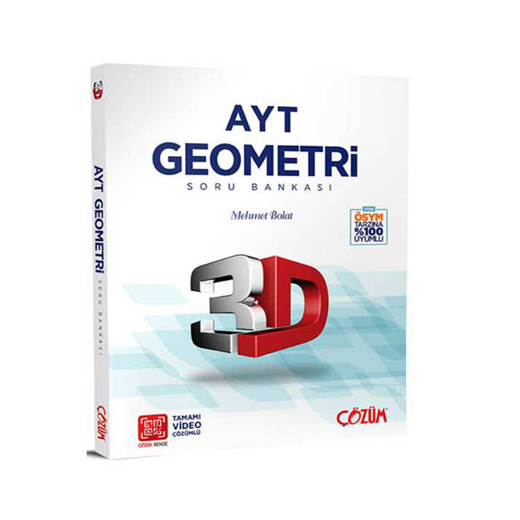 3D Yayınları AYT Geometri 3D Soru Bankası