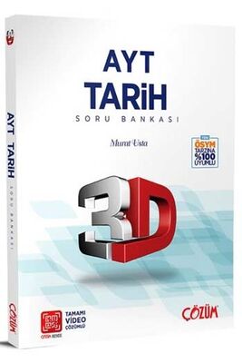 3D Yayınları AYT Tarih 3D Soru Bankası - 1