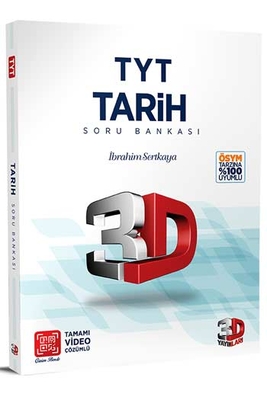 3D Yayınları TYT 3D Tarih Soru Bankası - 1