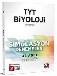 3D Yayınları - 3D Yayınları TYT Biyoloji Simülasyon 48 Deneme