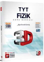 3D Yayınları 2025 TYT Fizik Soru Bankası - 3D Yayınları