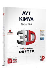 3D Yayınları AYT Kimya Video Destekli Defter - 3D Yayınları