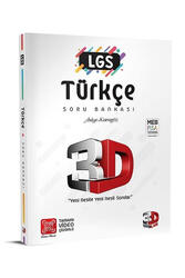 3D Yayınları - 3D Yayınları LGS Türkçe Soru Bankası Tamamı Video Çözümlü