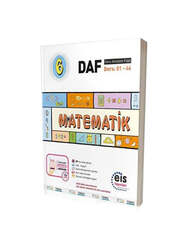 Eis Yayınları - Eis Yayınları 6. Sınıf DAF Matematik Ders Anlatım Föyü