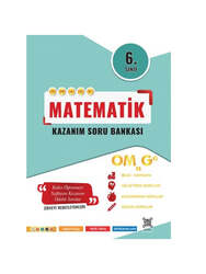 Omage Yayınları - Omage Yayınları 6. Sınıf Omage Kazanım Matematik Soru Bankası