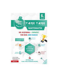 Nartest Yayınları - Nartest Yayınları 6. Sınıf Yeşil Tane Tane Matematik Soru Bankası