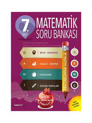 Nartest Yayınları - Nartest Yayınları 7. Sınıf Dahi Genç Matematik Soru Bankası