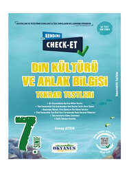 Okyanus Yayınları - Okyanus Yayıncılık 7. Sınıf Kendini Check - Et Din Kültürü Ve Ahlak Bilgisi Tekrar Testleri