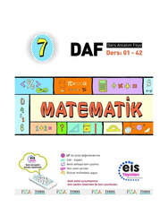Eis Yayınları - Eis Yayınları 7. Sınıf Matematik DAF Ders Anlatım Föyü