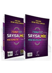 Karekök Yayınları - Karekök Yayınları 7.Sınıf Sayısal Mix Soru Bankası
