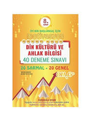 Omage Yayınları - Omage Yayınları 8. Sınıf Din Kültürü Ve Ahlak Bilgisi Gold 40 Deneme