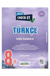 Okyanus Yayınları - Okyanus Yayıncılık 8. Sınıf Kendini Check Et Türkçe Soru Bankası