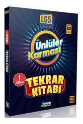 Ünlüler Karması Yayınları - Ünlüler Yayınları 8. Sınıf LGS 1. Dönem Tekrar Kitabı
