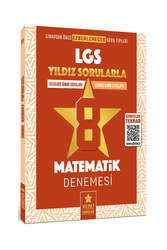Yıldız Sorular Yayınları - Yıldız Sorular Yayınları 8. Sınıf LGS Matematik 8 Deneme