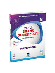 Zeka Küpü Yayınları - Zeka Küpü Yayınları 8. Sınıf Matematik Beceri Temelli 20 Deneme