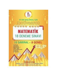 Omage Yayınları - Omage Yayınları 8. Sınıf Matematik Gold 18 Deneme