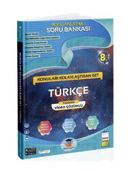 Zeka Küpü Yayınları - Zeka Küpü Yayınları 8. Sınıf Türkçe Konu Anlatımlı Soru Bankası Video Çözümlü