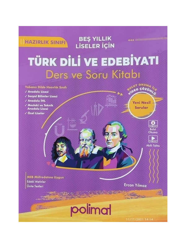 Polimat Yayınları 9.Sınıf Türk Dili ve Edebiyatı Soru Kitabı