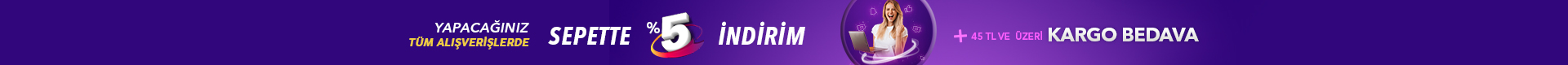 Yüzde 5 İndirim