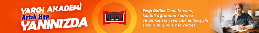 Yargı Yayınları Online Eğitim