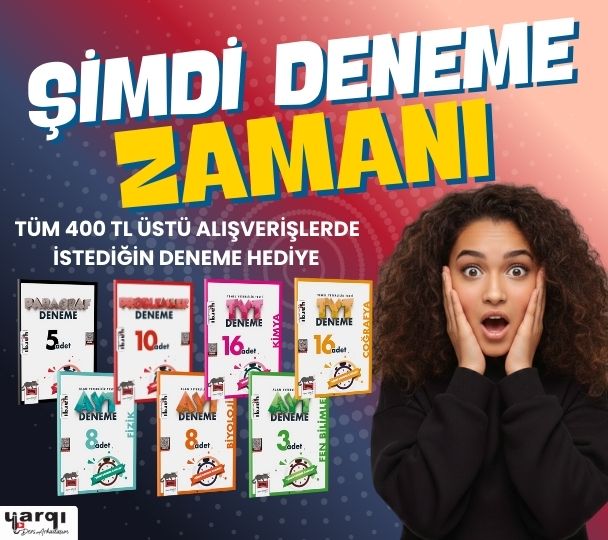 400 TL ve Üzeri Tüm Alışverişlerde Hediye Kitabını Seçmek İçin Tıkla 
