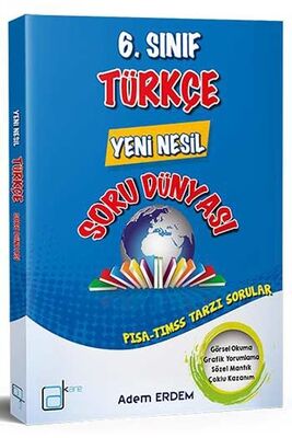 A Kare Yayınları 6. Sınıf Türkçe Yeni Nesil Soru Dünyası - 1