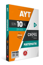 A Yayınları - A Yayınları AYT Matematik Son 10 Yıl Konularına Göre Tamamı Çözümlü Çıkmış Sorular